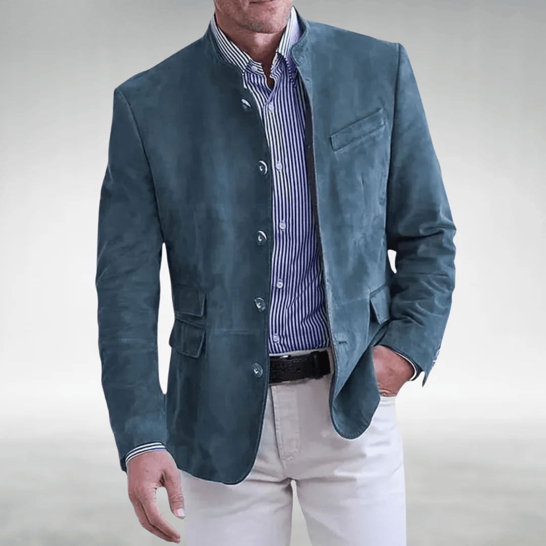 VEGAN SUEDE FIELD JACKET FOR MEN