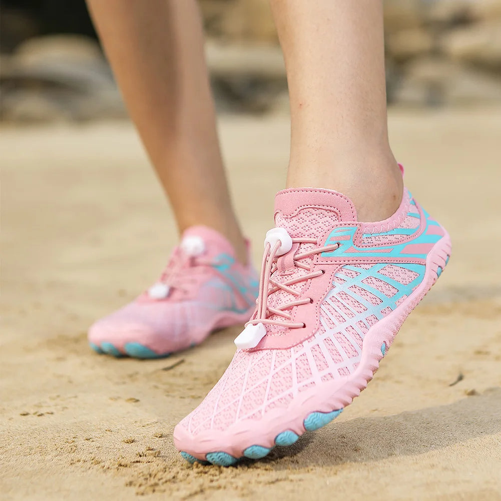 FLEXIBLE MESH AQUA SHOES FOR MEN