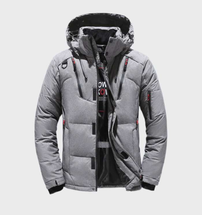 INSULATED FLEECE PARKA FOR MEN