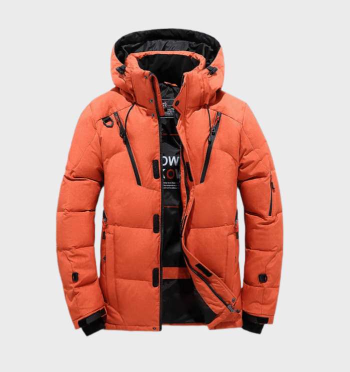 INSULATED FLEECE PARKA FOR MEN
