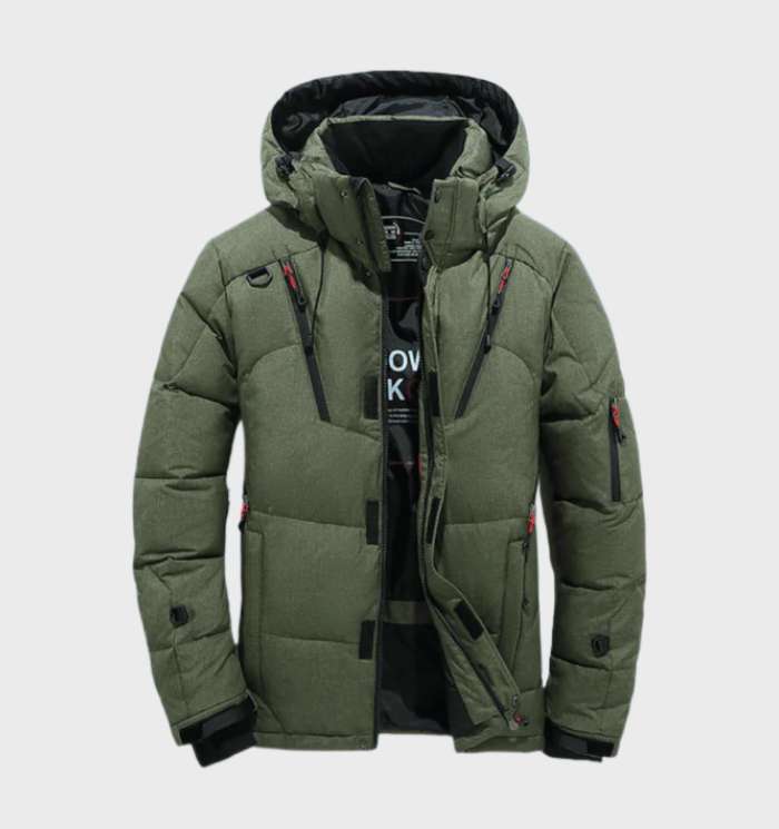 INSULATED FLEECE PARKA FOR MEN