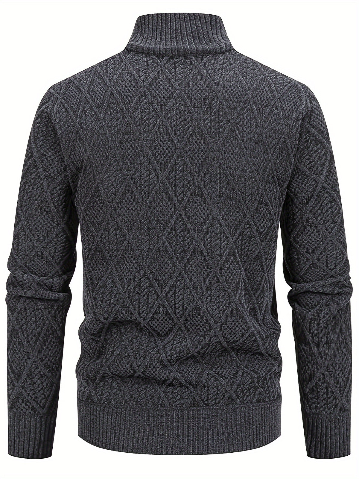 GEOMETRIC KNIT JACKET FOR MEN