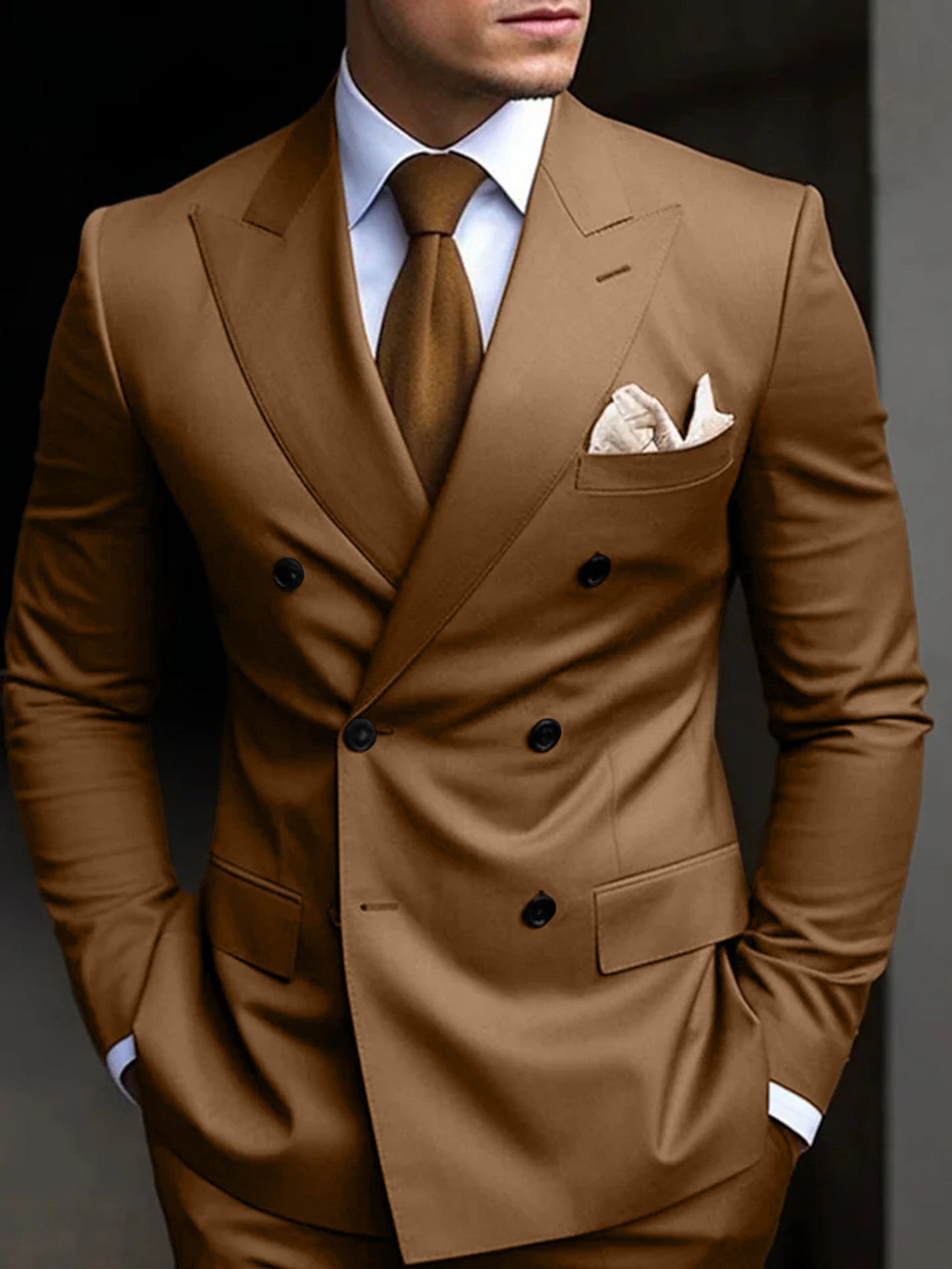 TWO-PIECE SUIT FOR MEN