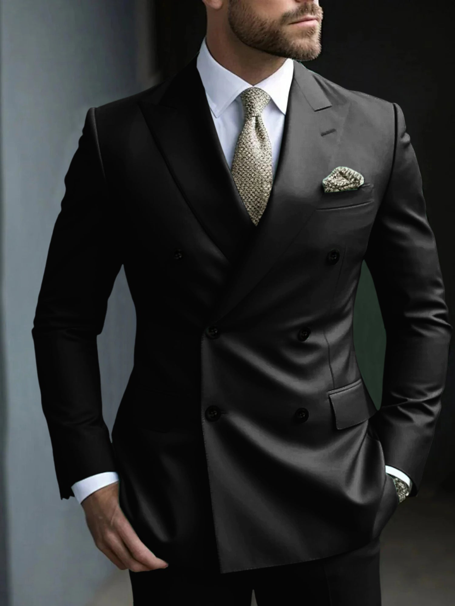 FORMAL TWO-PIECE SUIT SET FOR MEN