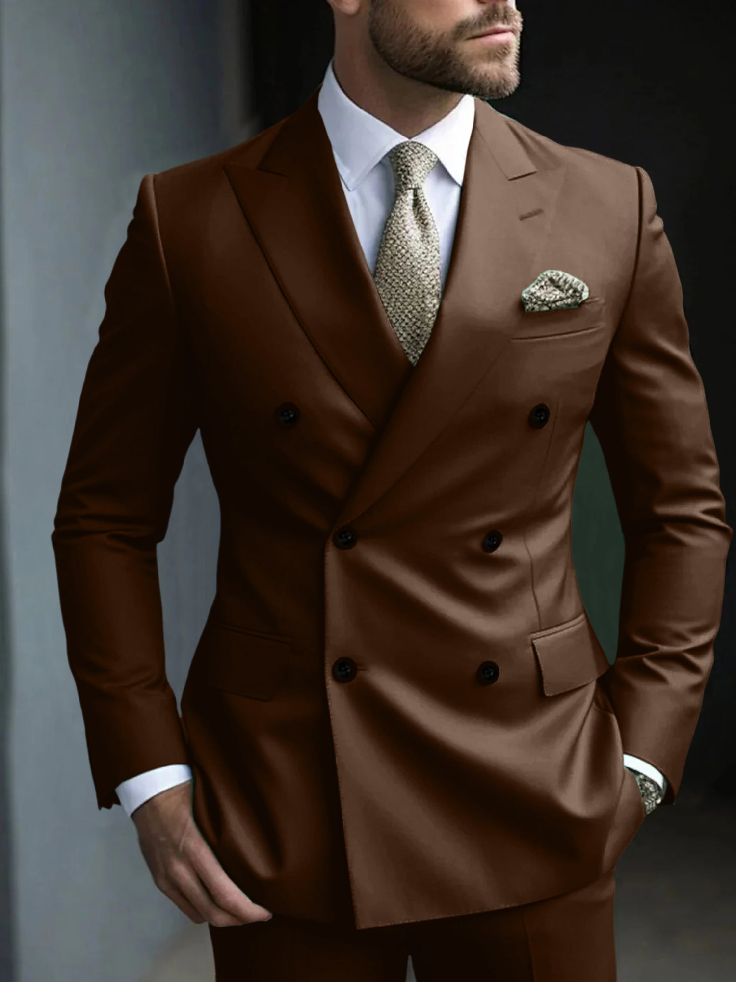 FORMAL TWO-PIECE SUIT SET FOR MEN