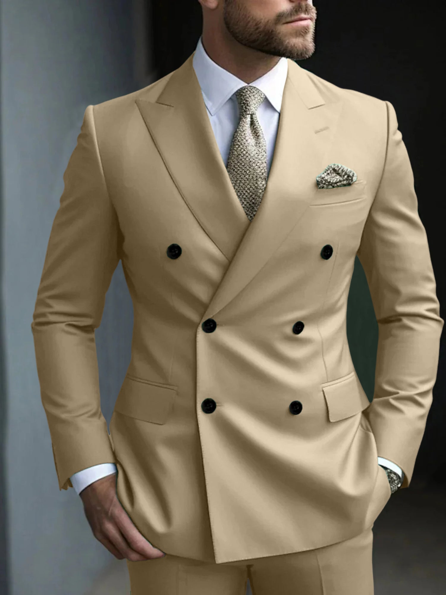 FORMAL TWO-PIECE SUIT SET FOR MEN