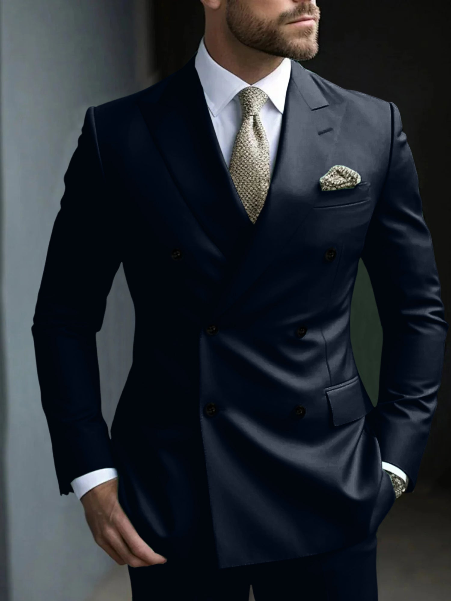 FORMAL TWO-PIECE SUIT SET FOR MEN
