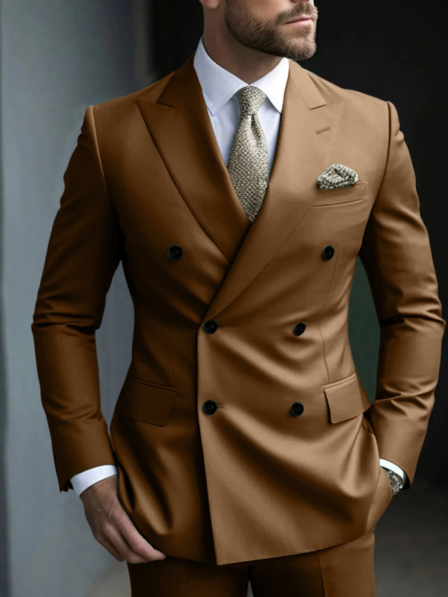 FORMAL TWO-PIECE SUIT SET FOR MEN