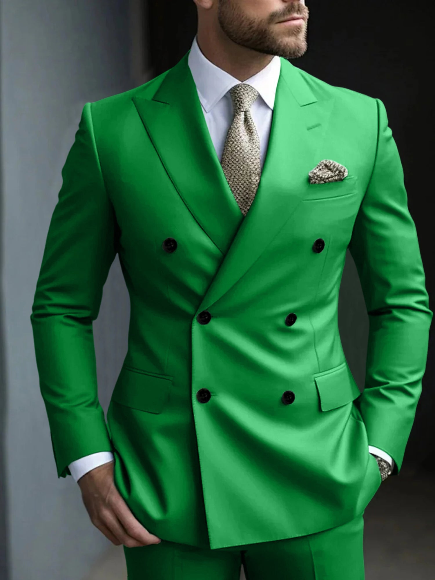 FORMAL TWO-PIECE SUIT SET FOR MEN