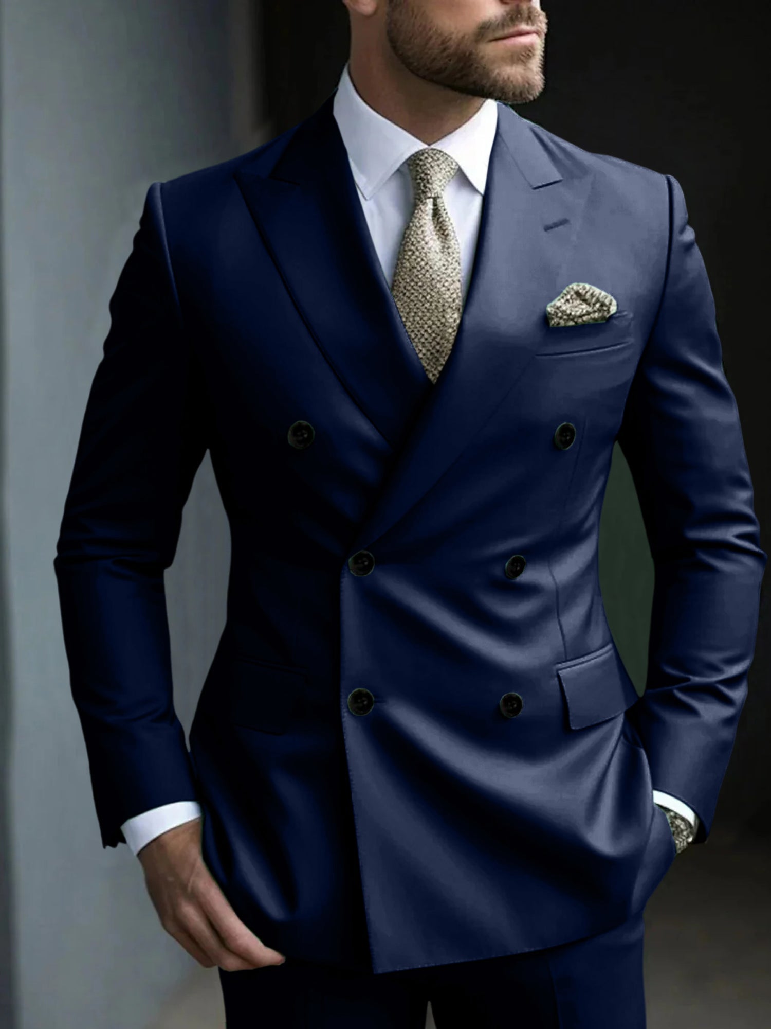 FORMAL TWO-PIECE SUIT SET FOR MEN