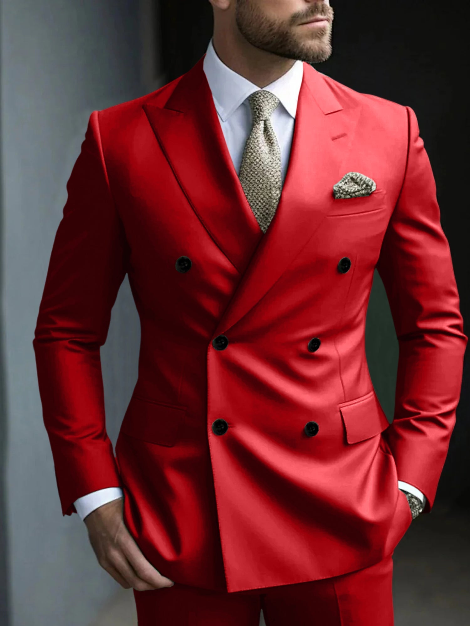 FORMAL TWO-PIECE SUIT SET FOR MEN