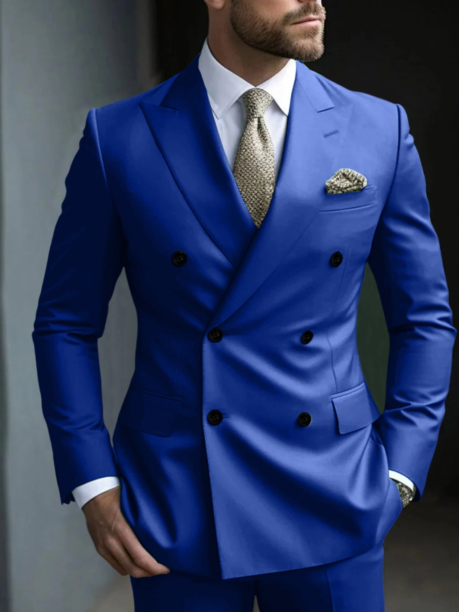 FORMAL TWO-PIECE SUIT SET FOR MEN