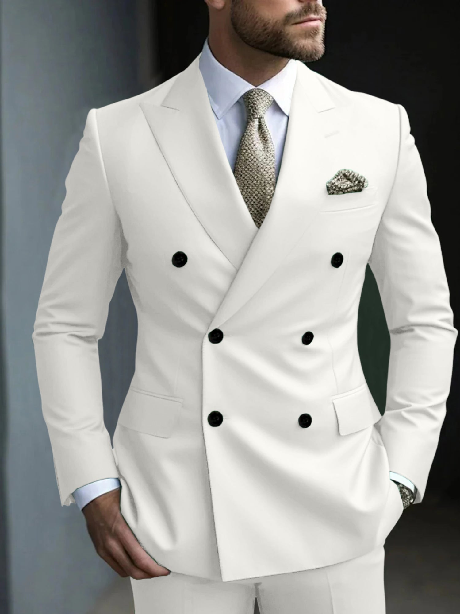 FORMAL TWO-PIECE SUIT SET FOR MEN