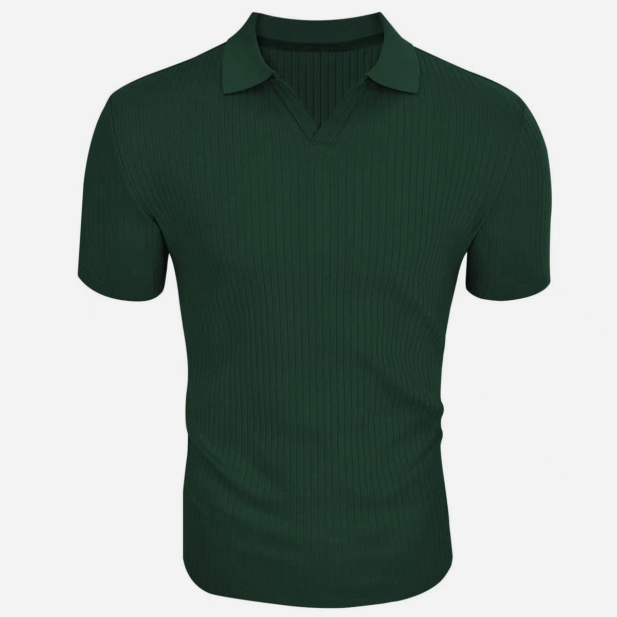 SLIM TEXTURED POLO SHIRT FOR MEN