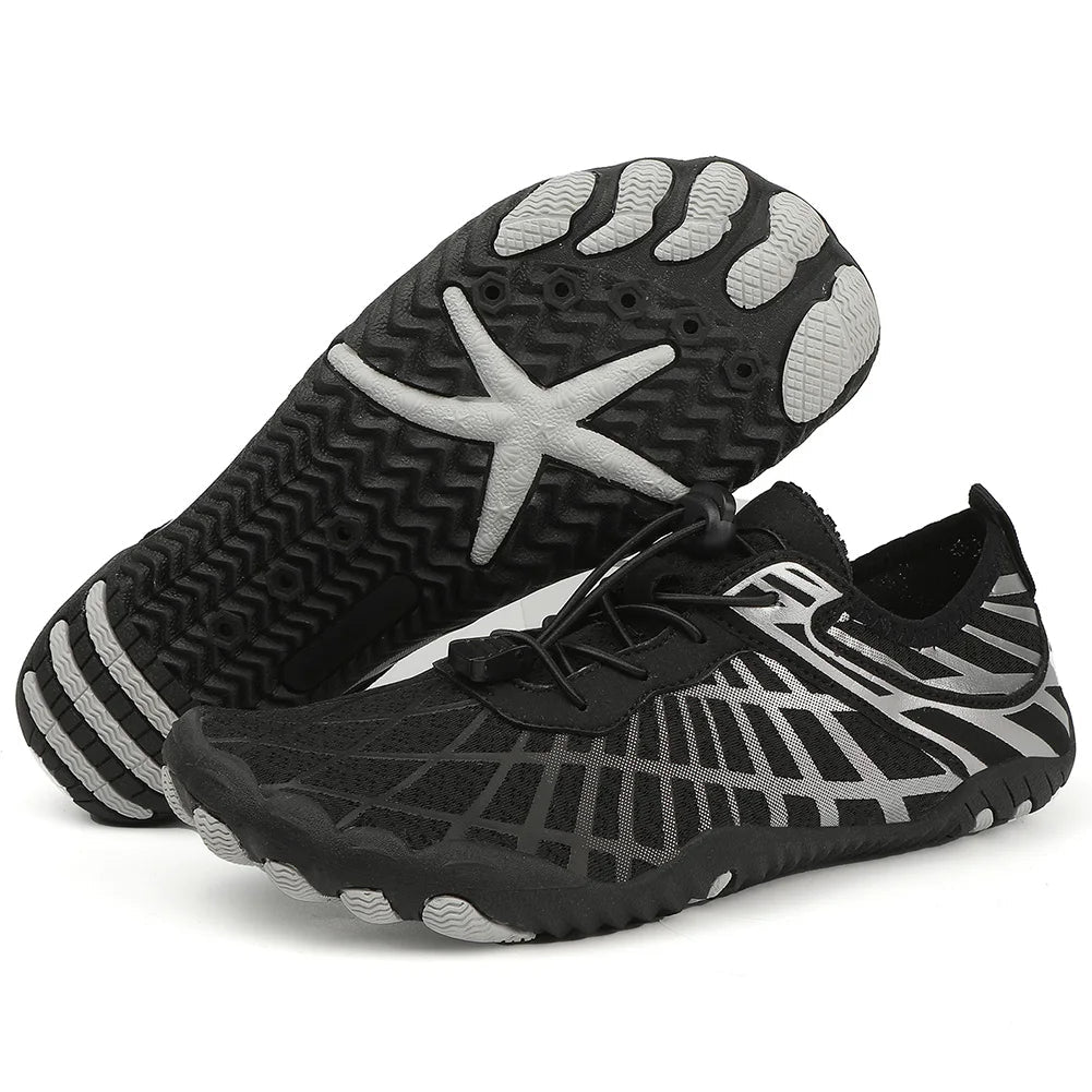 FLEXIBLE MESH AQUA SHOES FOR MEN