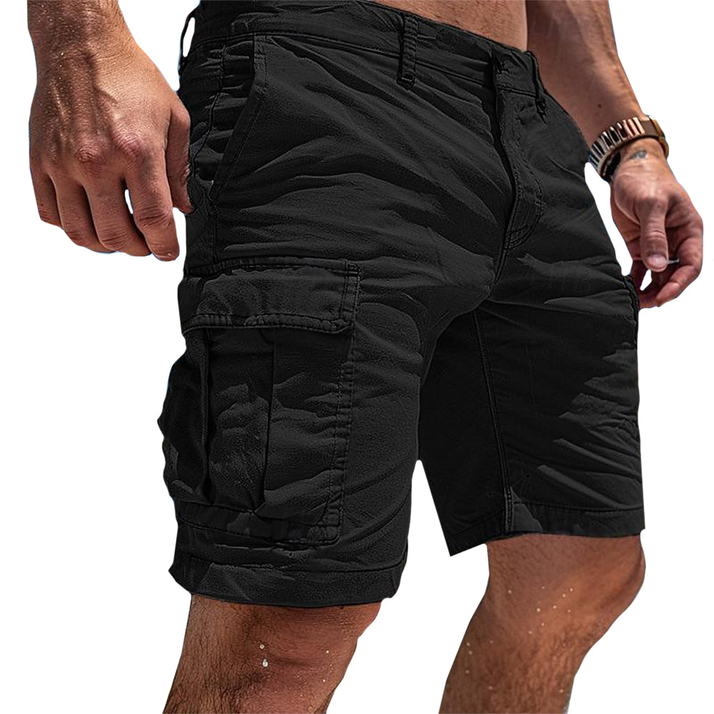 RELAXED UTILITY SHORTS FOR MEN