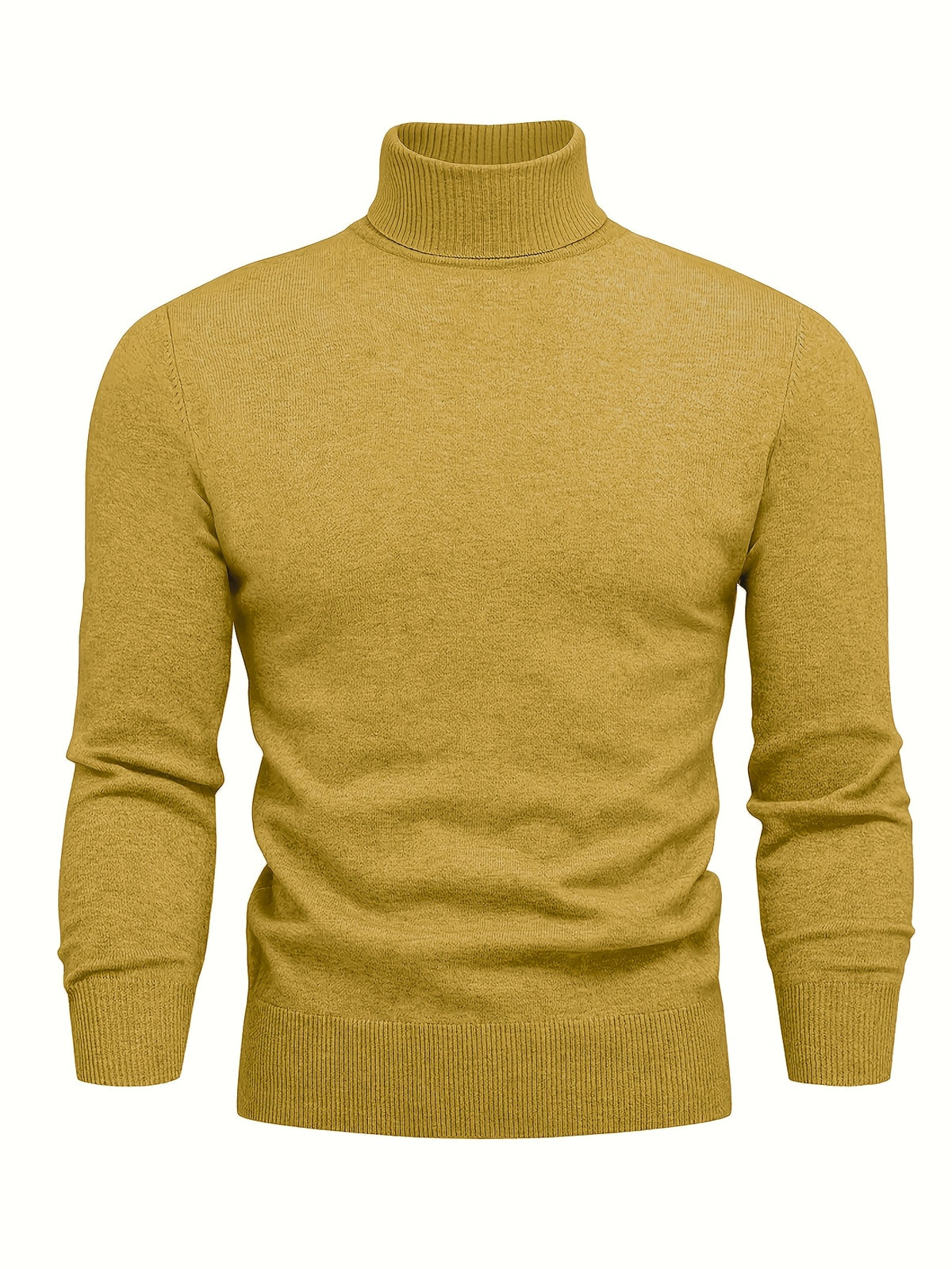 HIGH NECK KNIT PULLOVER FOR MEN