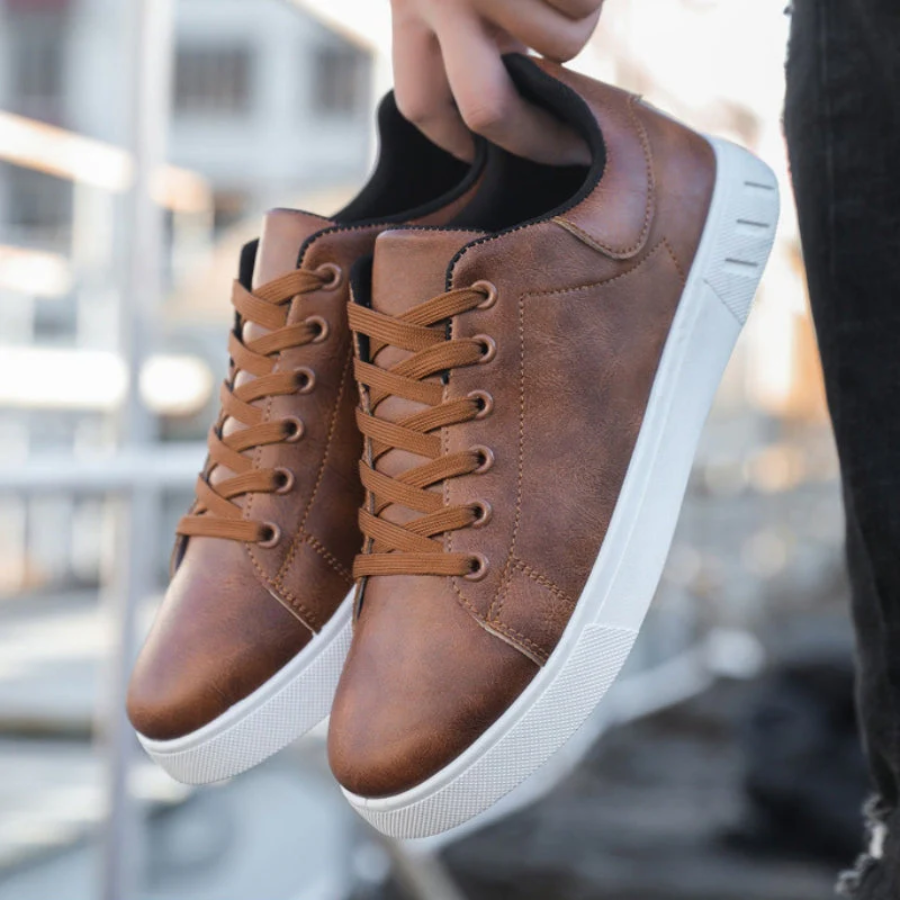 NATURAL HIDE SNEAKERS FOR MEN