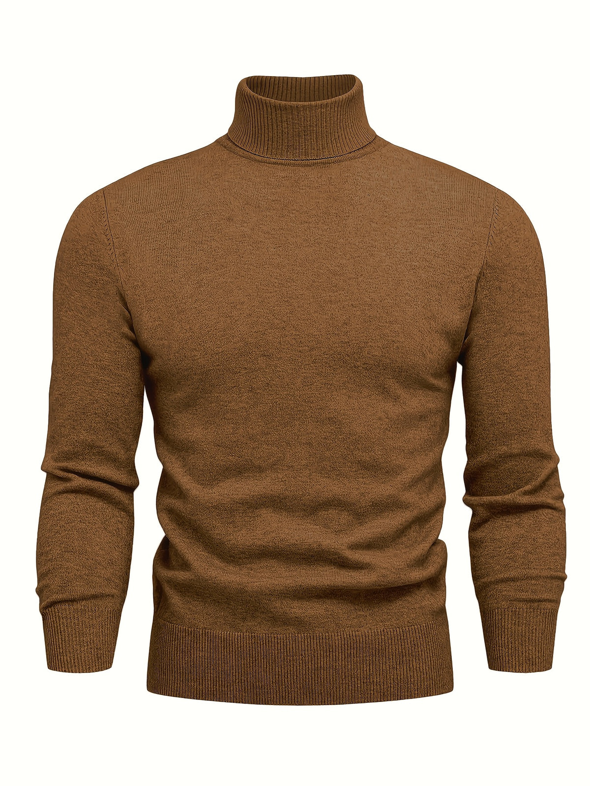 HIGH NECK KNIT PULLOVER FOR MEN
