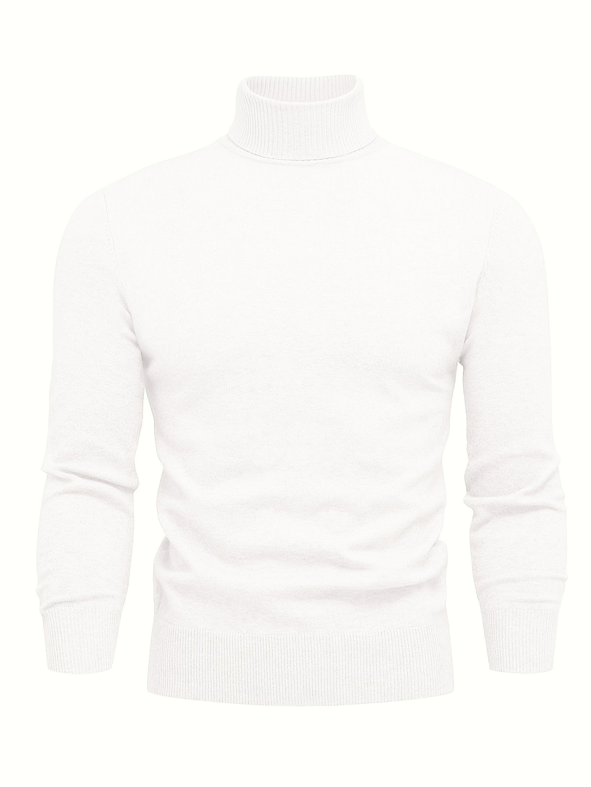 HIGH NECK KNIT PULLOVER FOR MEN