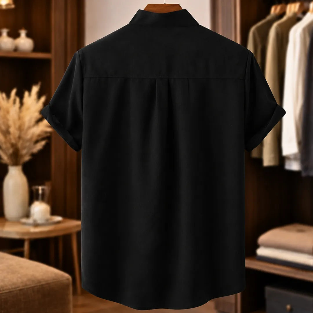 MUSCLE FIT SHORT SLEEVE SHIRT FOR MEN
