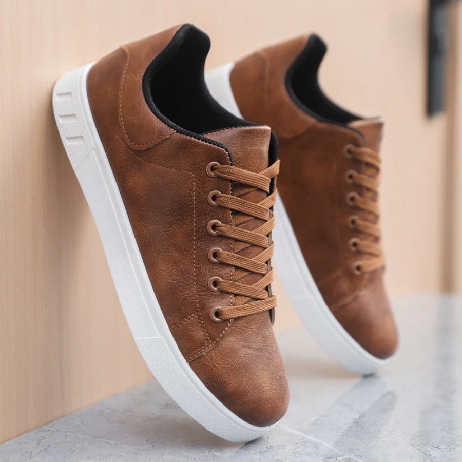 NATURAL HIDE SNEAKERS FOR MEN