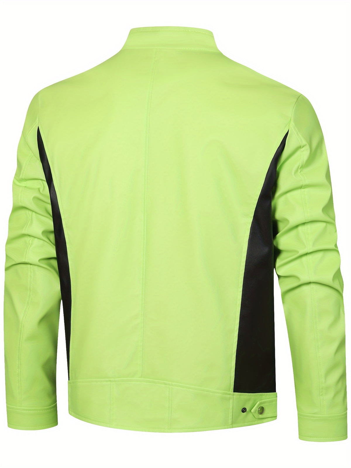 STAND COLLAR ZIP JACKET FOR MEN