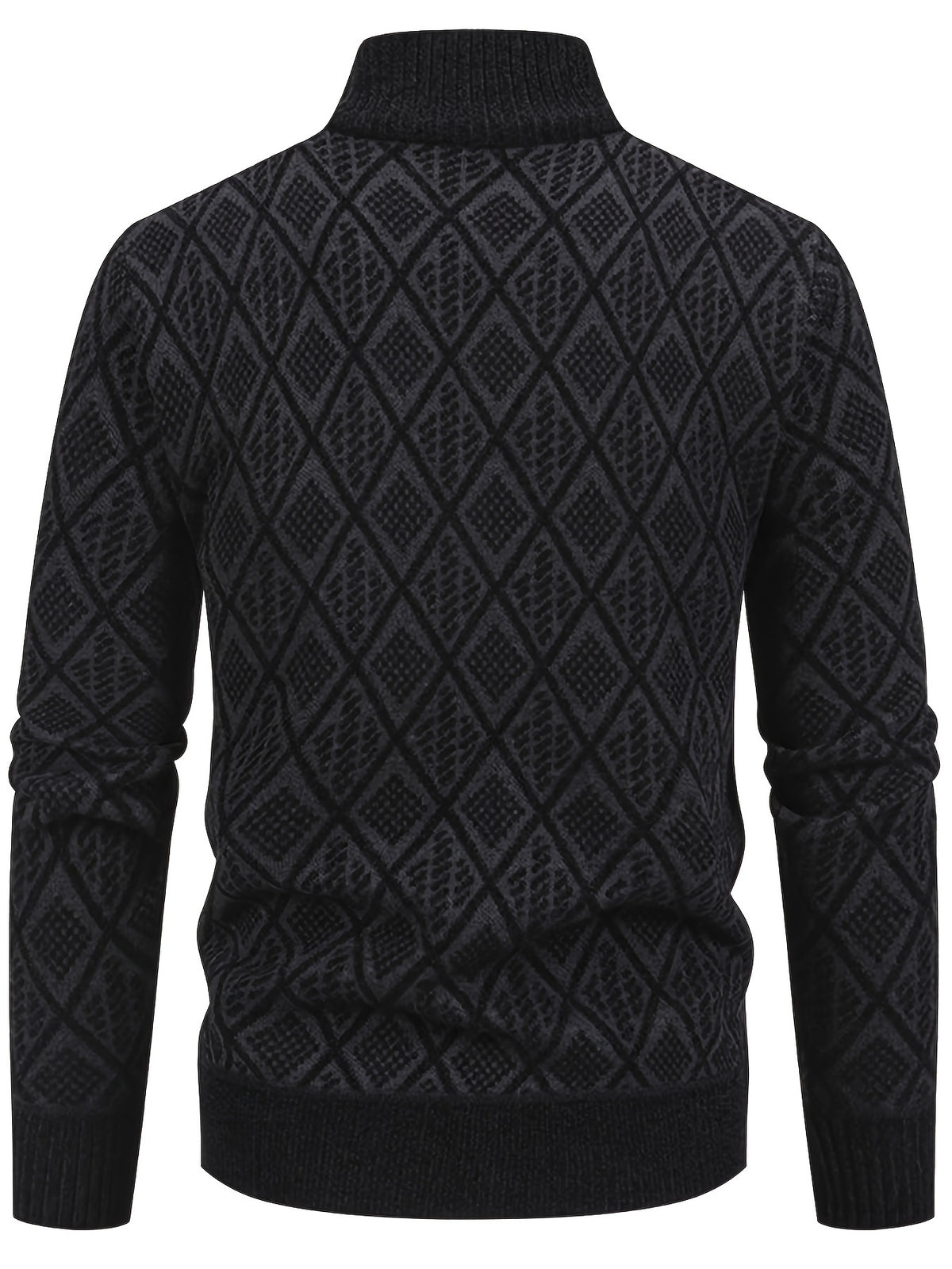 GEOMETRIC KNIT JACKET FOR MEN
