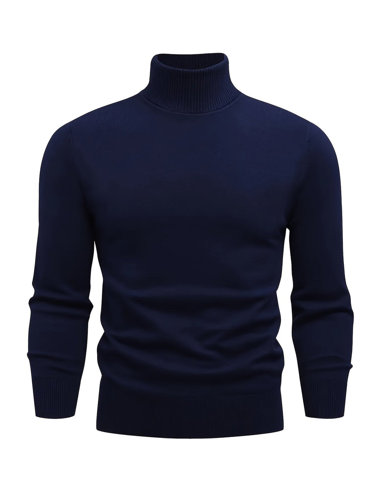 HIGH NECK KNIT PULLOVER FOR MEN