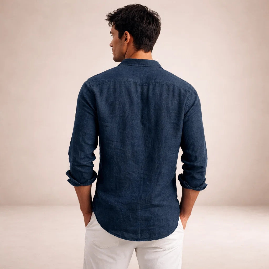 OPEN COLLAR SHIRT FOR MEN