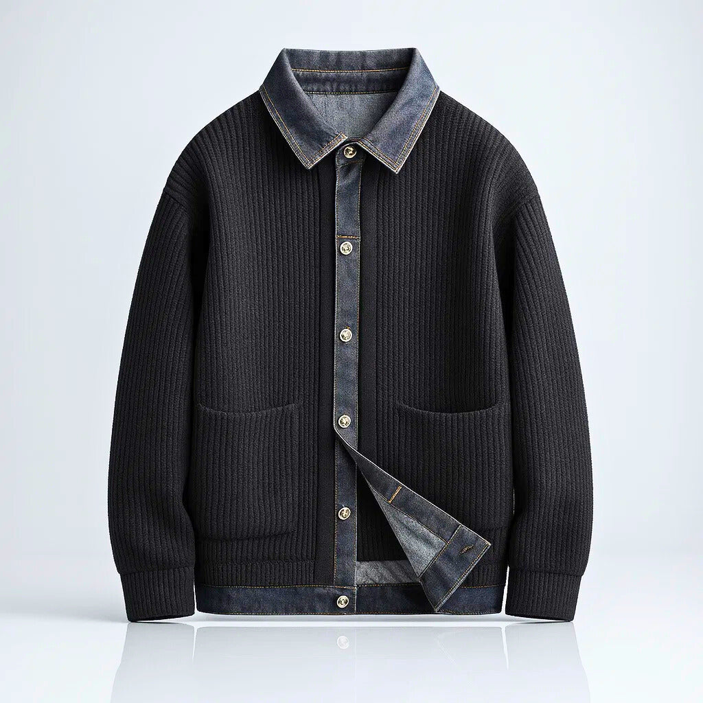 VINTAGE BUTTON CARDIGAN JACKET FOR MEN