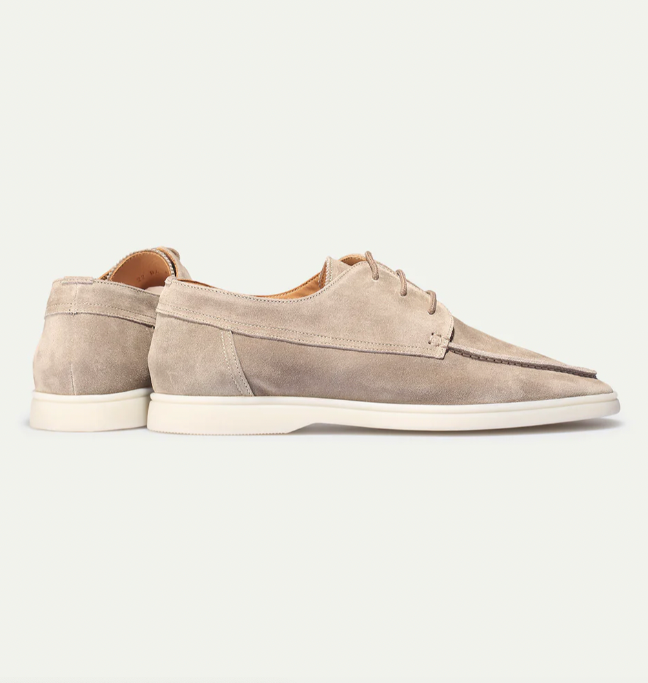 LEATHER SLIP-ON LOAFERS FOR MEN