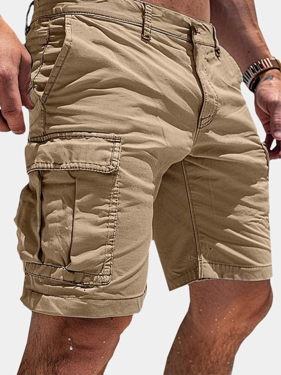 RELAXED UTILITY SHORTS FOR MEN