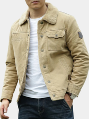 WARM LINED JACKET FOR MEN