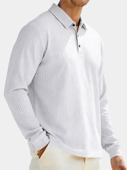 BUTTON COLLAR POLO SHIRT FOR MEN