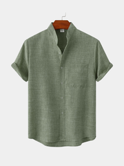 MUSCLE FIT SHORT SLEEVE SHIRT FOR MEN