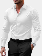 VELVET LAPEL SHIRT FOR MEN
