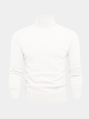HIGH NECK KNIT PULLOVER FOR MEN