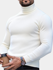 HIGH NECK KNIT SWEATER FOR MEN