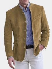 VEGAN SUEDE FIELD JACKET FOR MEN