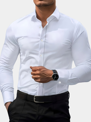 MICRO ELASTIC BUTTON SHIRT FOR MEN
