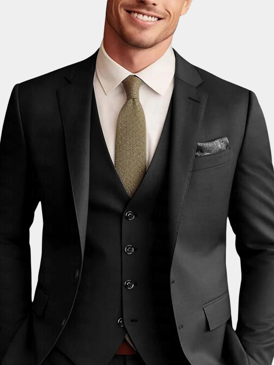 STRUCTURED FORMAL SUIT FOR MEN