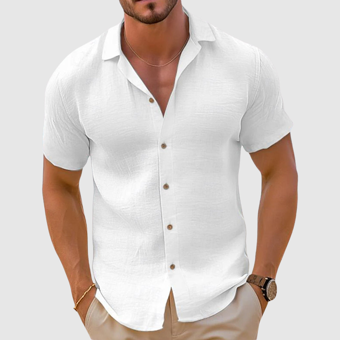 LOOSE FIT SUMMER SHIRT FOR MEN