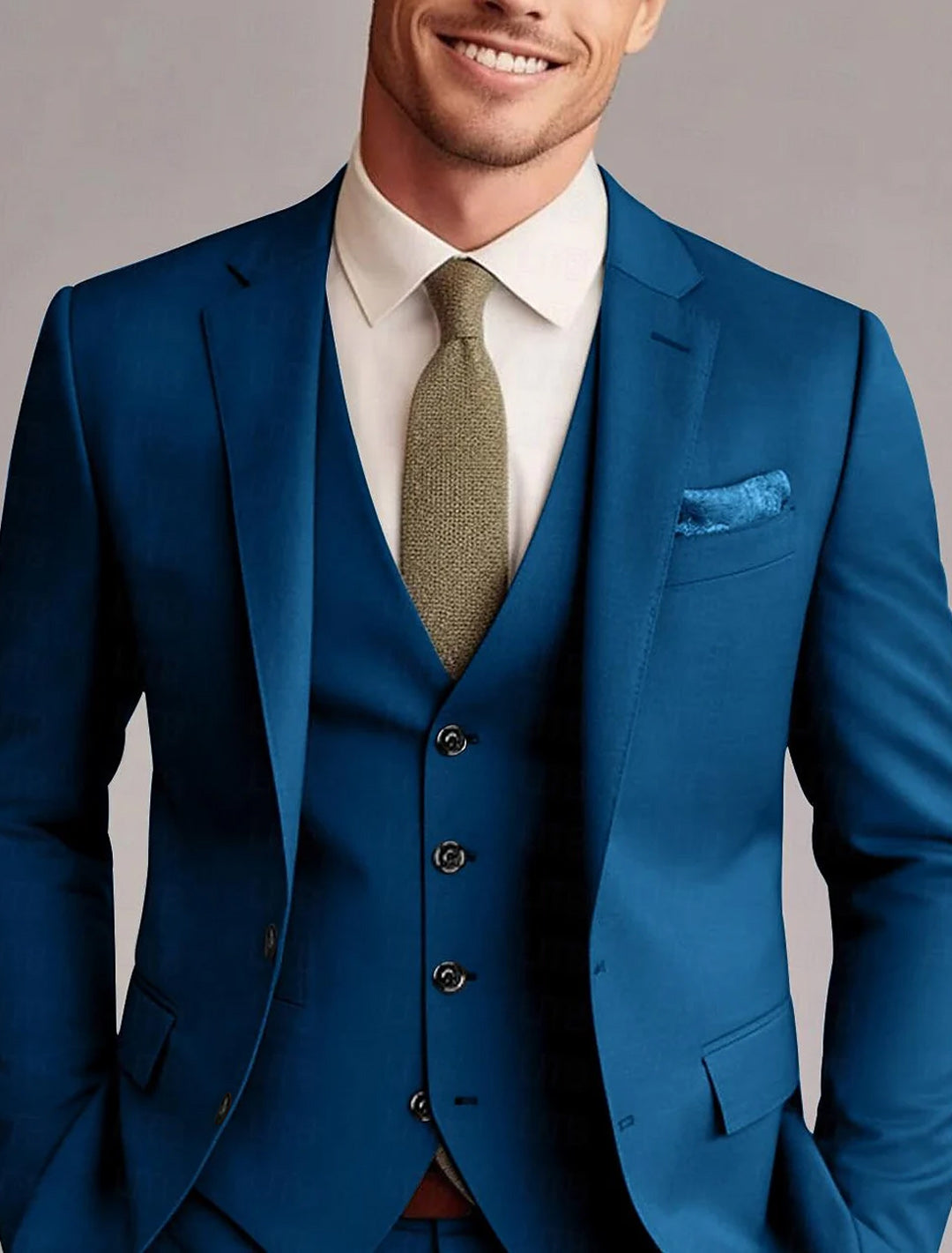 STRUCTURED FORMAL SUIT FOR MEN