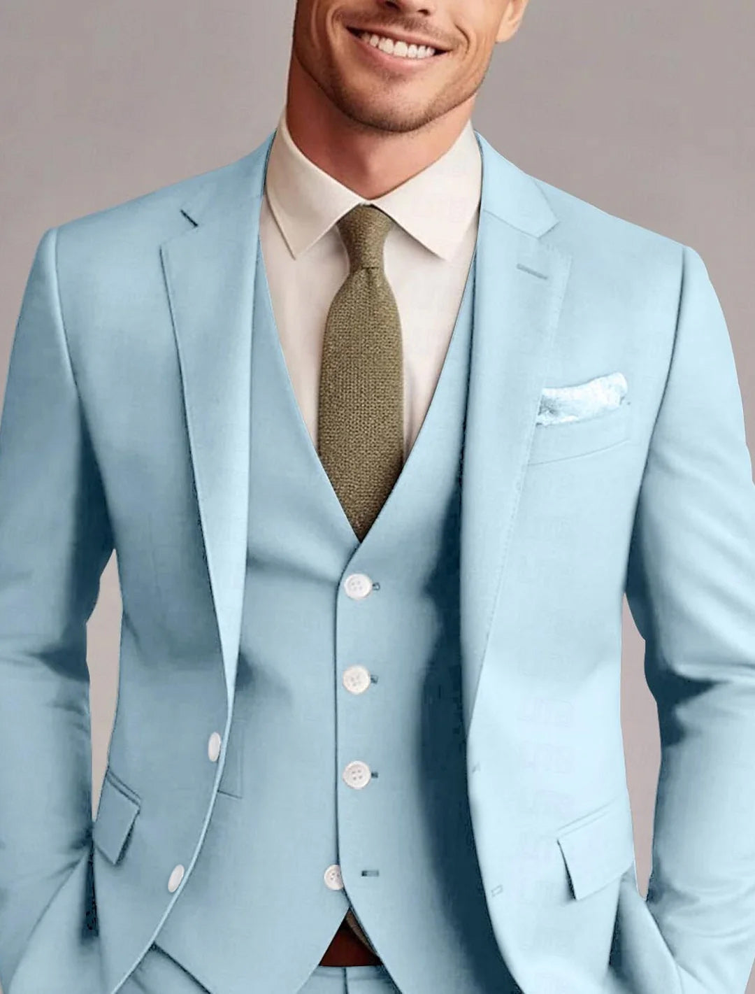 STRUCTURED FORMAL SUIT FOR MEN