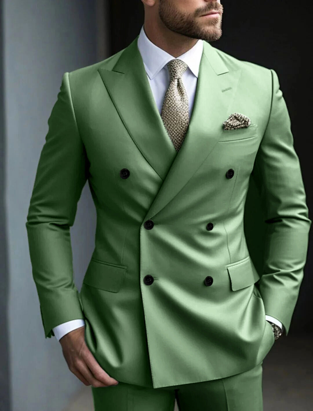 FORMAL TWO-PIECE SUIT SET FOR MEN