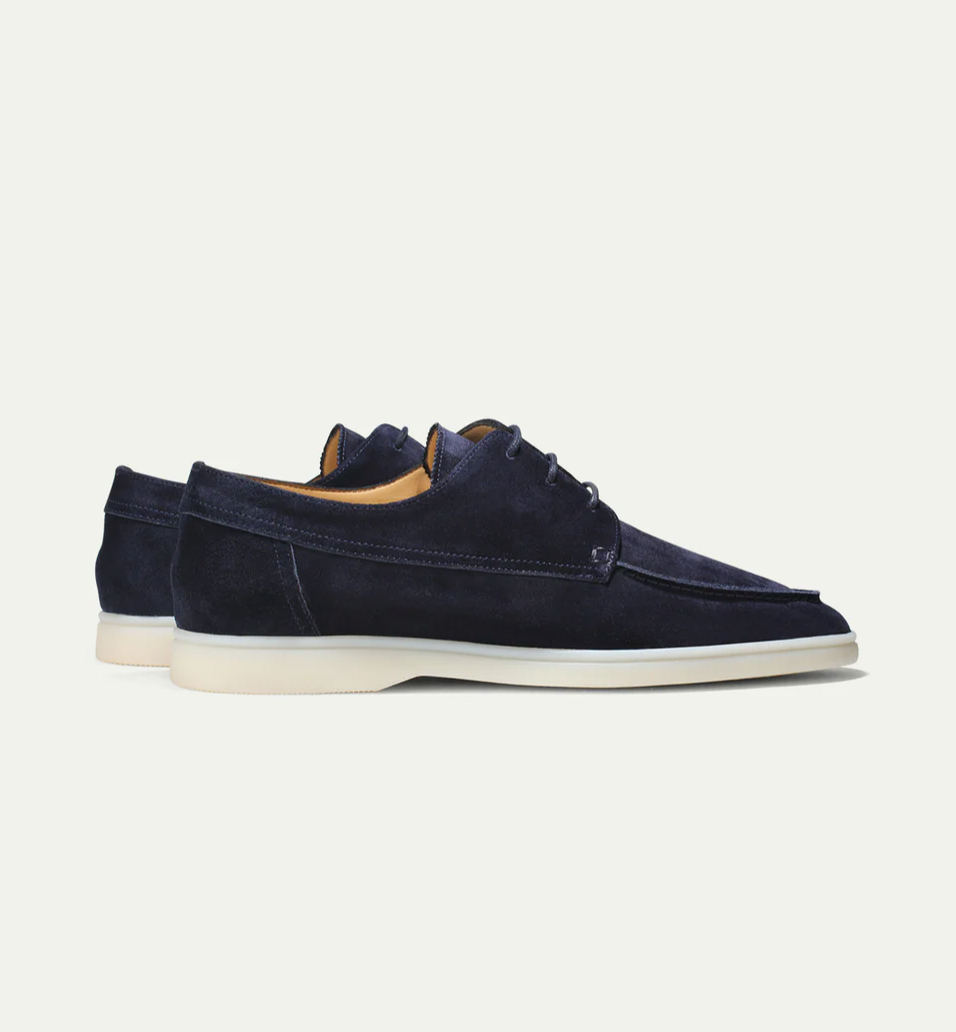 LEATHER SLIP-ON LOAFERS FOR MEN