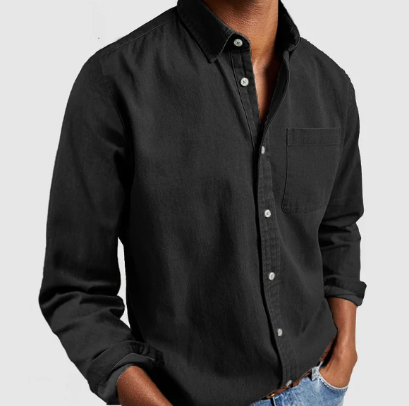 CLASSIC DENIM SHIRT FOR MEN