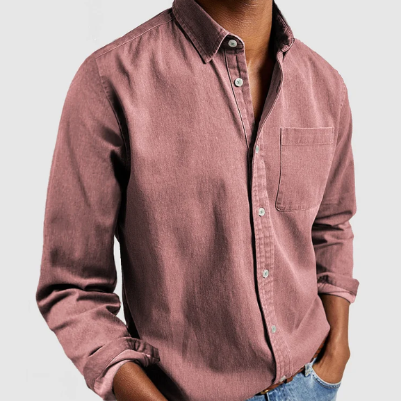 CLASSIC DENIM SHIRT FOR MEN