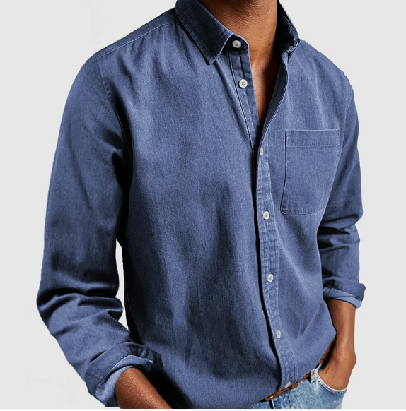 CLASSIC DENIM SHIRT FOR MEN